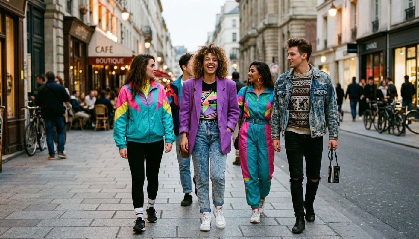 Le retour surprenant de la mode des années 80